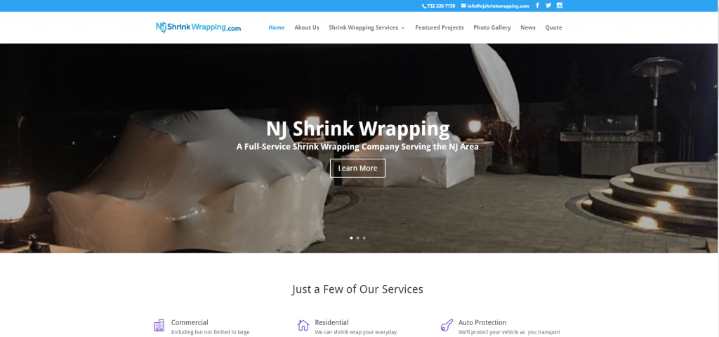 NJ Shrink Wrapping
